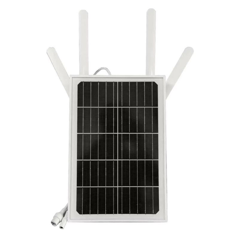 IP66 Acessórios solares 2.4G Roteador Wifi 4G externo alimentado por bateria solar