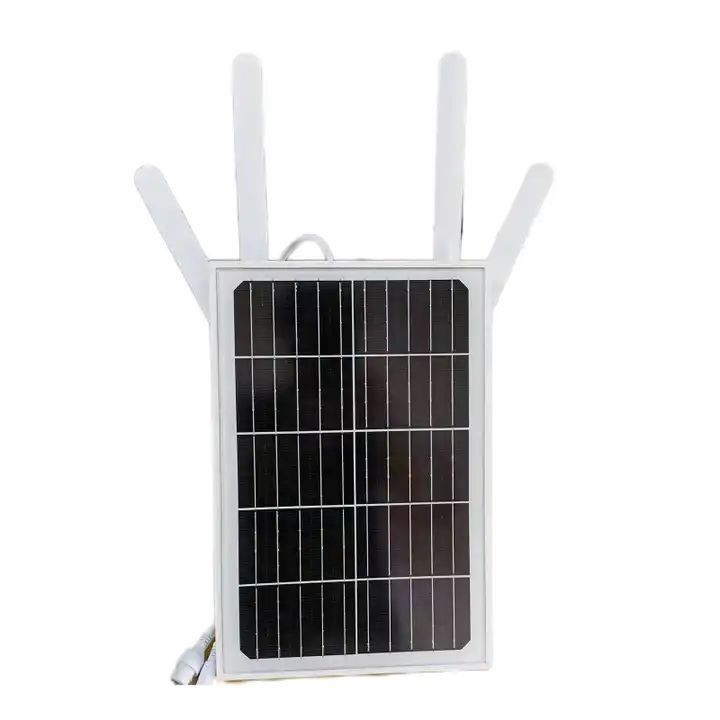 IP66 Acessórios solares 2.4G Roteador Wifi 4G externo alimentado por bateria solar