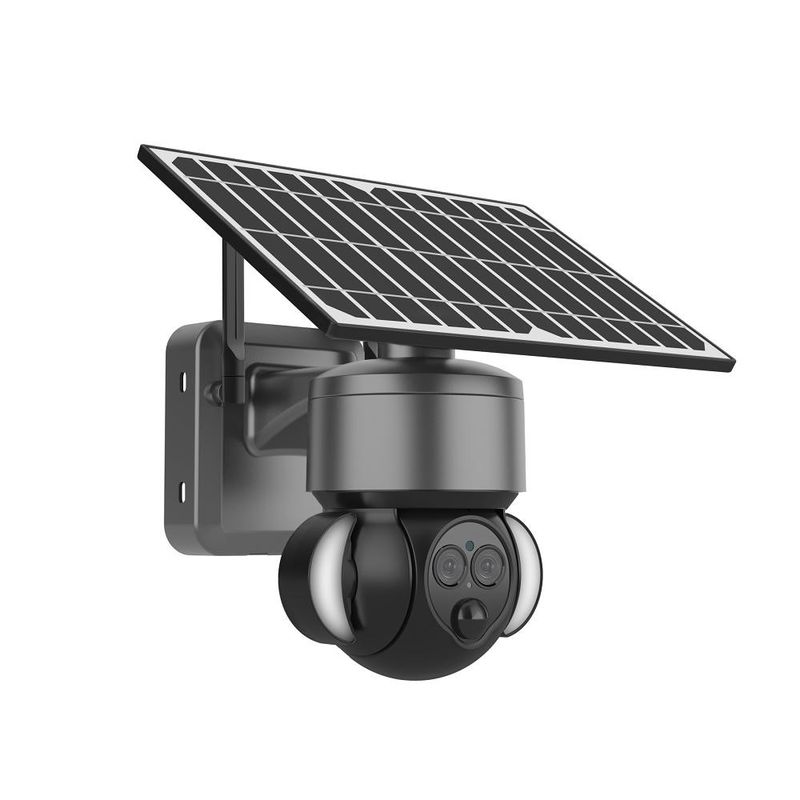 6MP Full Color Solar Outdoor Security Camera 4G Solar PTZ Câmera OEM