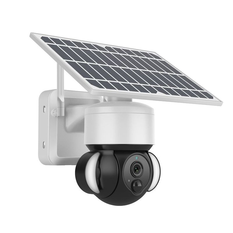 Alarme inteligente 3MP UBOX Câmera solar PTZ IP66 suportar áudio de duas vias